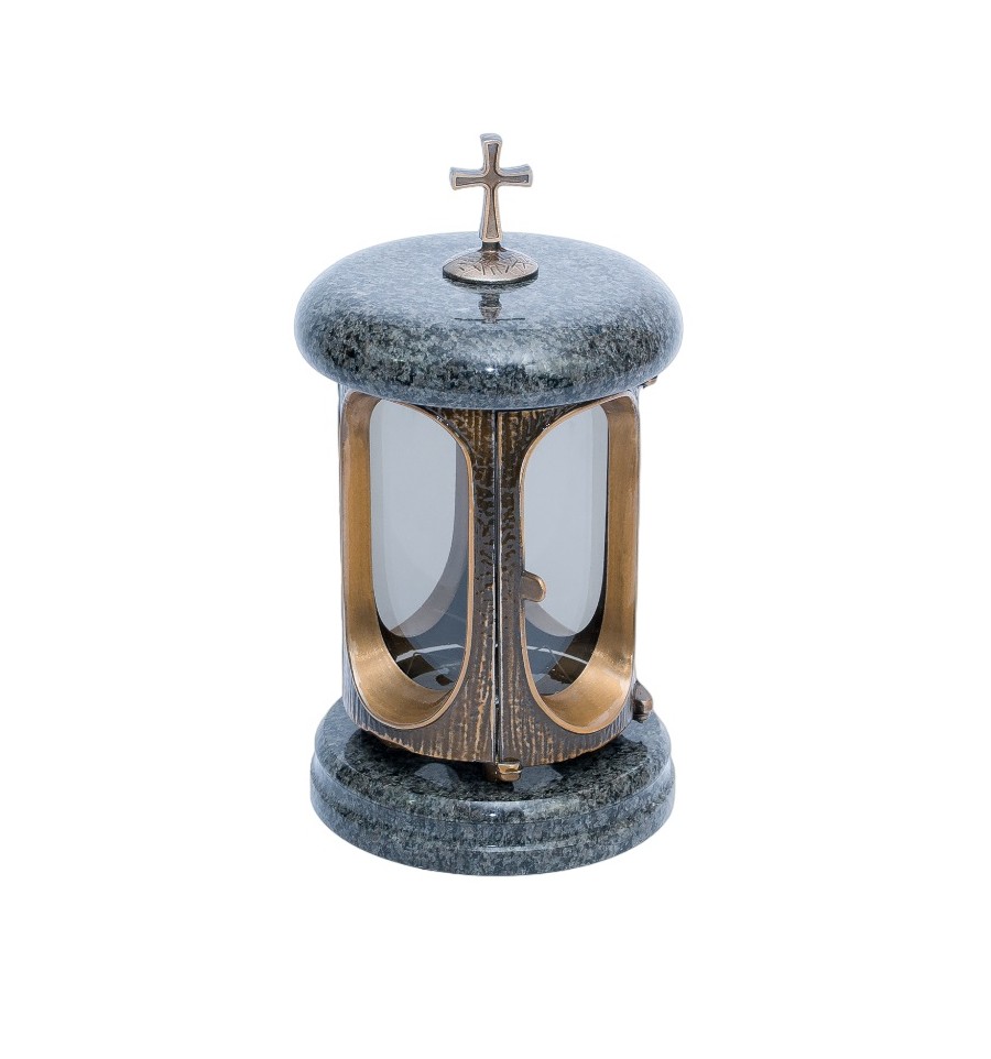 LAMPION MOSIĄDZ+GRANIT CIEMNE ZŁOTO LAMPION MOSIĄDZ+GRANIT CIEMNE ZŁOTO