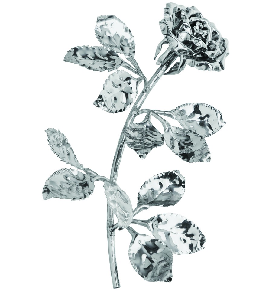 Róża ze stali nierdzewnej A6