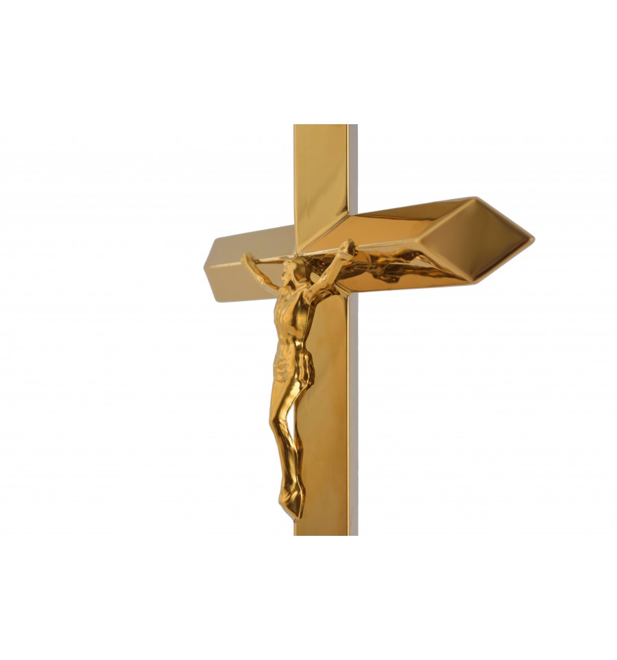 KRZYŻ CARO KP6/1 Złoty WISZĄCY